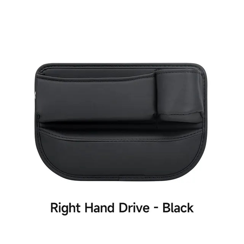 Car Seat Gap Bag Case PU Leather Storage Bag for Auto Console Side Seat Plug Filler Organizer Car Crevice Stowing Tidying Pocket