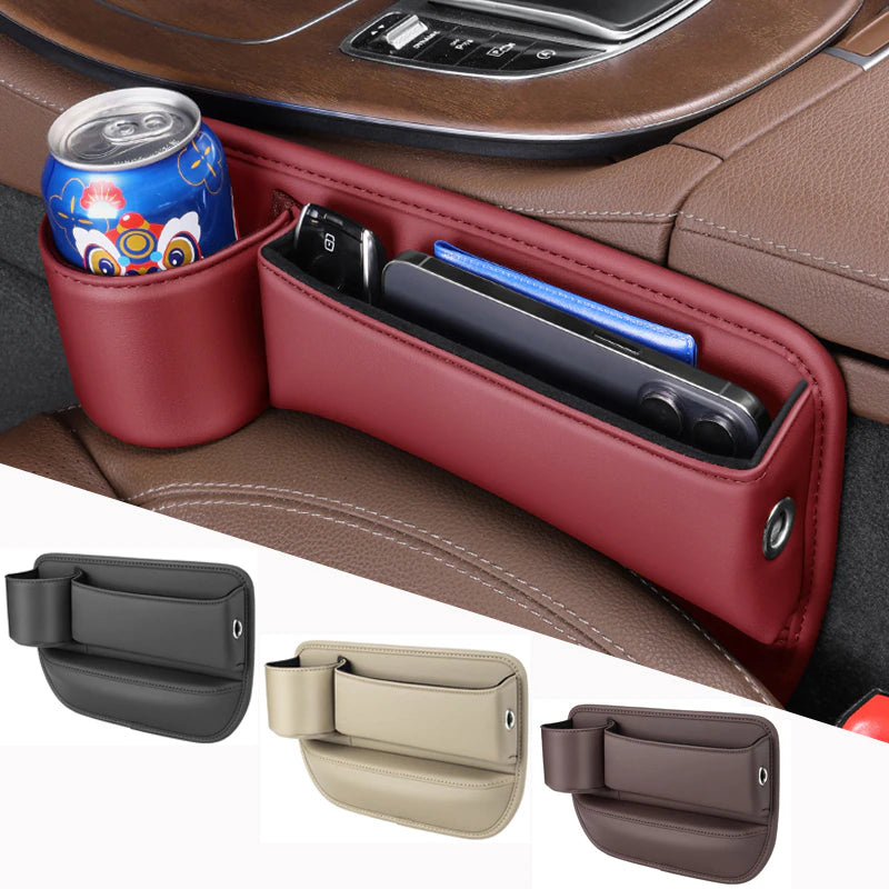 Multifunction Car Seat Gap Organizer Storage Box Pocket Universal Wallet Keys Card Cup Phone Holder Auto Interior Accessories